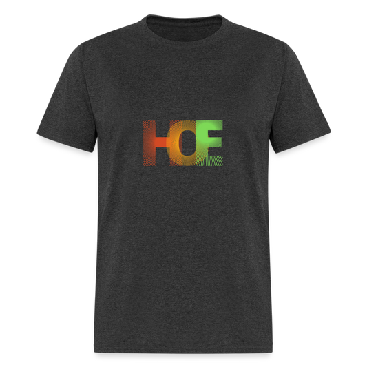 H.O.E unisex Fruit of the Loom classic T-shirt - heather black