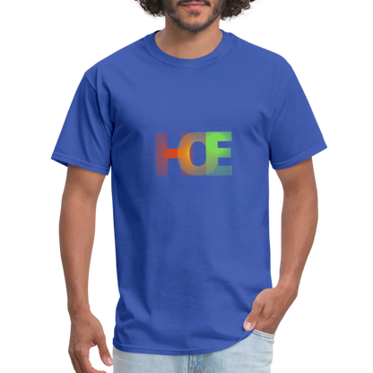H.O.E unisex Fruit of the Loom classic T-shirt - royal blue