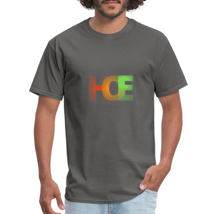 H.O.E unisex Fruit of the Loom classic T-shirt - charcoal