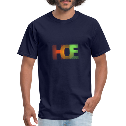 H.O.E unisex Fruit of the Loom classic T-shirt - navy