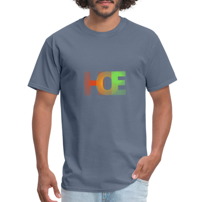 H.O.E unisex Fruit of the Loom classic T-shirt - denim