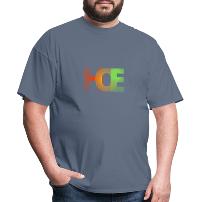 H.O.E unisex Fruit of the Loom classic T-shirt - denim