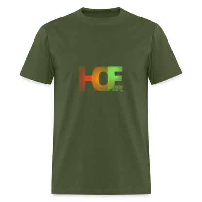 H.O.E unisex Fruit of the Loom classic T-shirt - military green