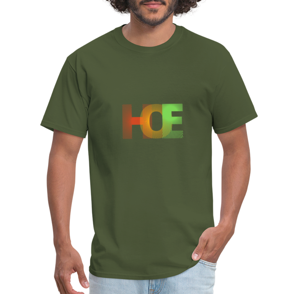 H.O.E unisex Fruit of the Loom classic T-shirt - military green