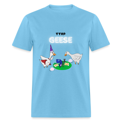 TTRPGEESE T-Shirt - aquatic blue